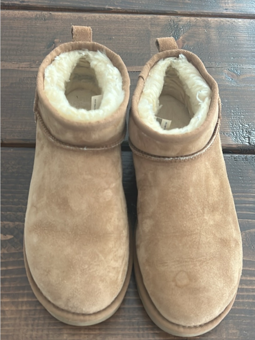 Women’s short UGG booties